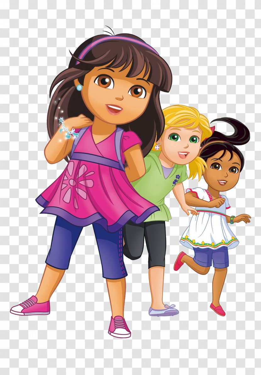 Dora And Friends: Into The City! Explorer Nickelodeon Drawing Nick Jr. - Frame - Friends Transparent PNG