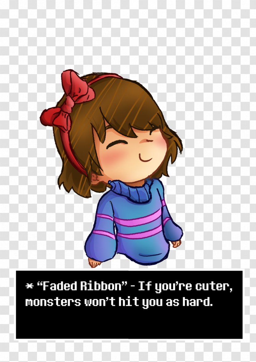 Undertale Drawing Ribbon Faded - Tree - Draw Transparent PNG