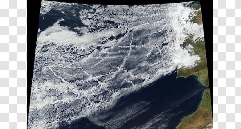 Ship Tracks Atlantic Ocean Pacific Cloud - Sky Transparent PNG