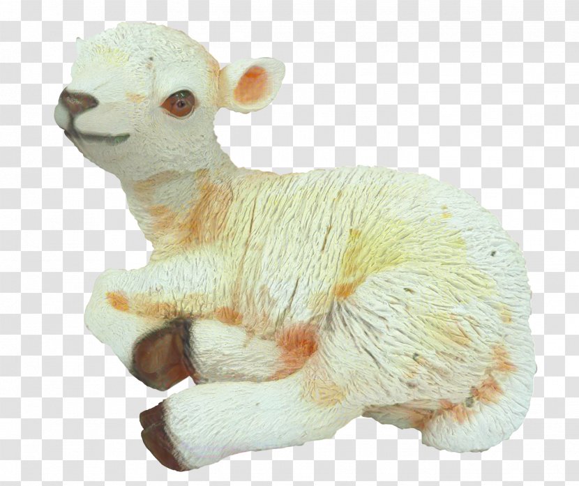 Sheep Vivid Arts Garden Ornament Lamb And Mutton - Beige - Fawn Transparent PNG