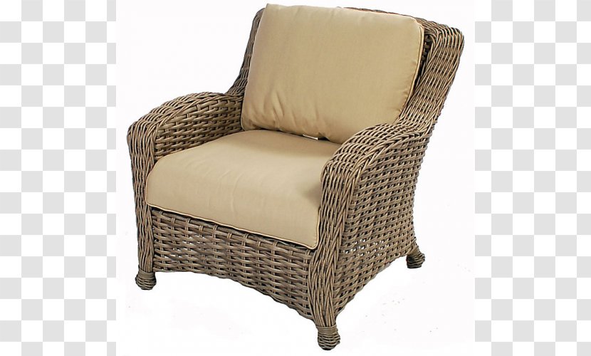 Garden Furniture Club Chair Resin Wicker - Glider Transparent PNG