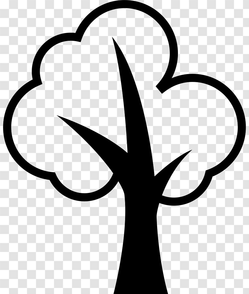 Download Symbol Clip Art - Line - Tree Icon Transparent PNG
