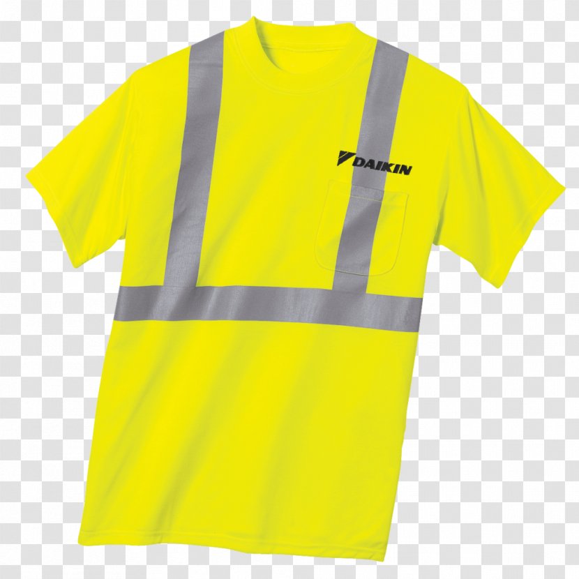 Long-sleeved T-shirt High-visibility Clothing - Polo Shirt - Safe Production Transparent PNG