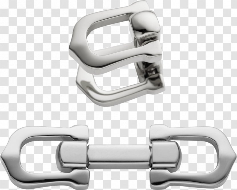 Cufflink Cartier Jewellery Clothing Accessories Silver - Hardware Accessory - Shapes Transparent PNG
