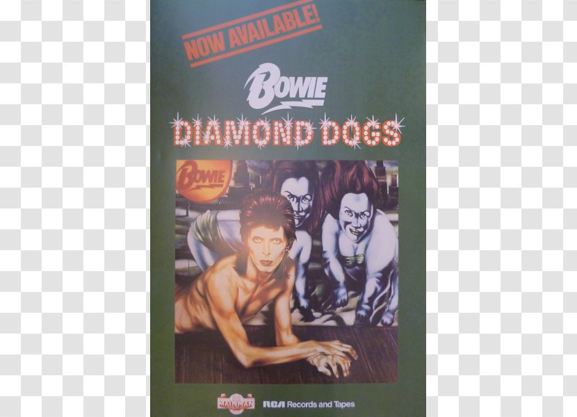 Diamond Dogs Tour Album Sweet Thing Phonograph Record - Book - Promotional Poster Transparent PNG
