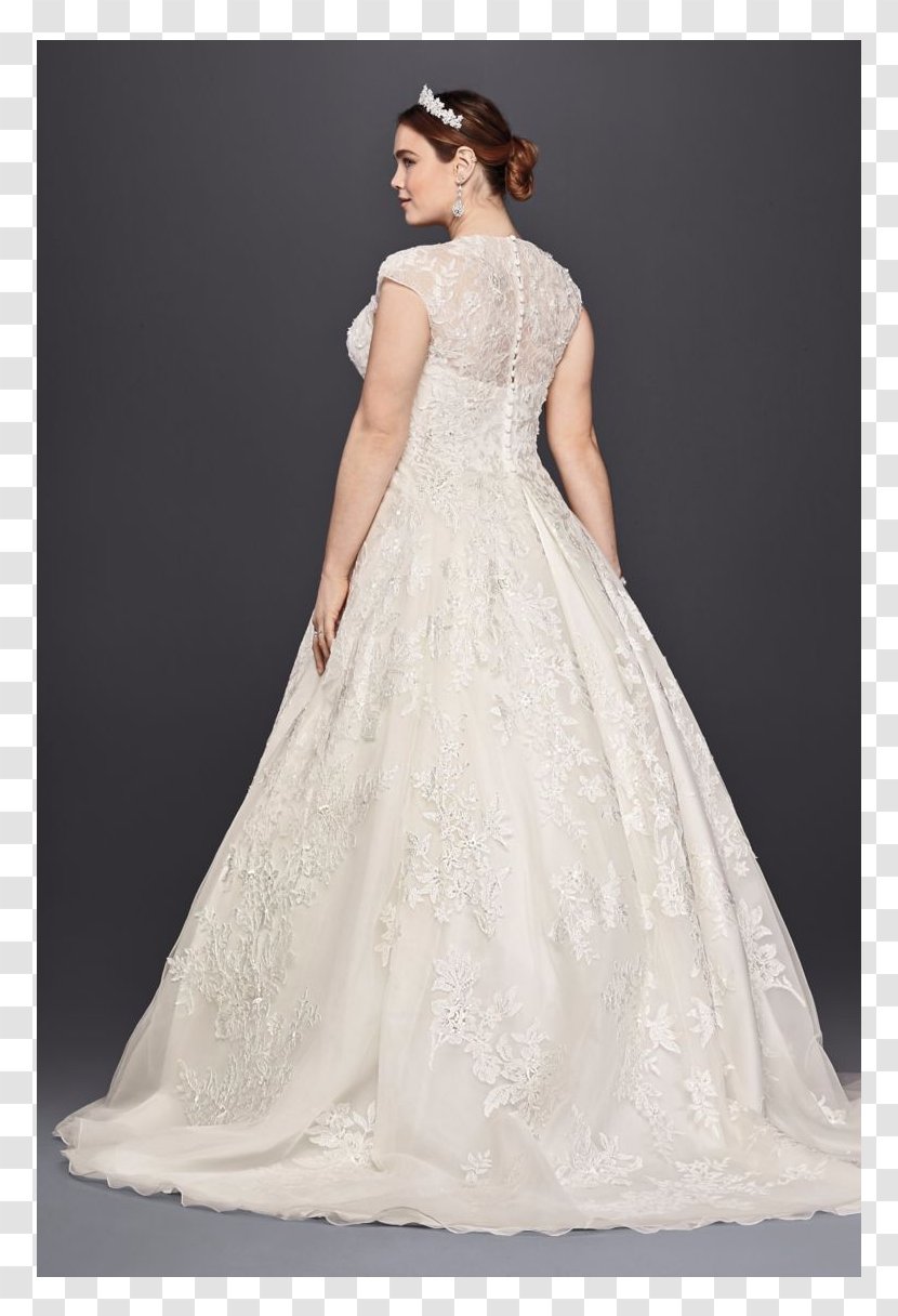 Wedding Dress Neckline Gown - Aline - Ball Design Transparent PNG