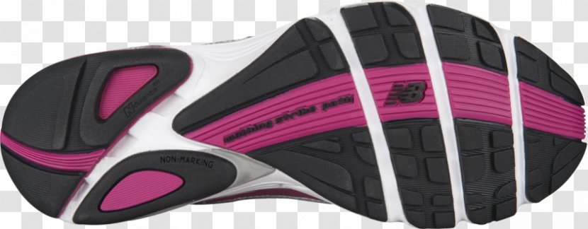 New Balance Shoe Sneakers Discounts And Allowances Cross-training - Magenta - Bottomofshoe Transparent PNG