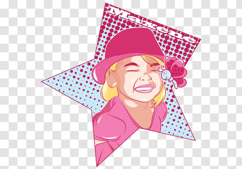 Illustration Clip Art Party Hat Pink M Character - Headgear - Aya Icon Transparent PNG