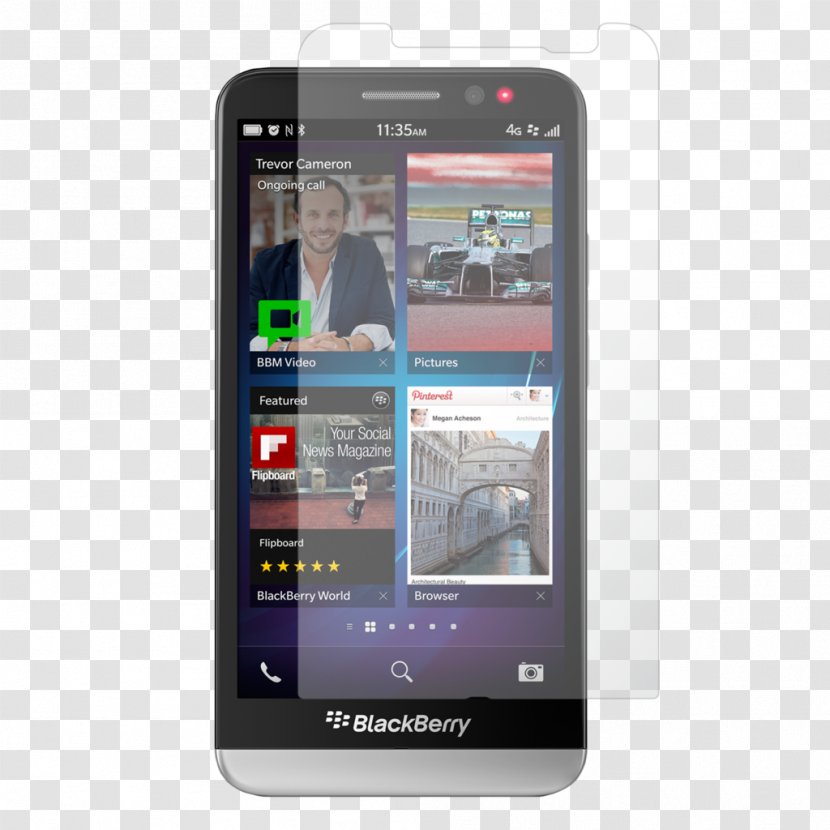 BlackBerry Z10 Smartphone Telephone 4G Mobile - Telephony - Ultra-clear Transparent PNG