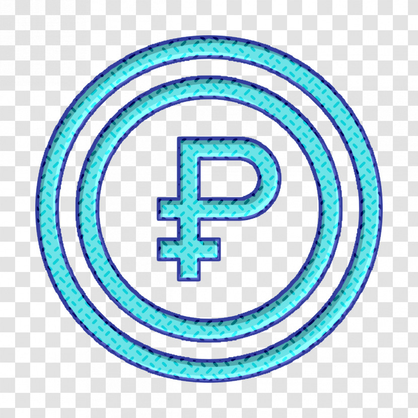 Ruble Icon Russia Icon Coin Icon Transparent PNG
