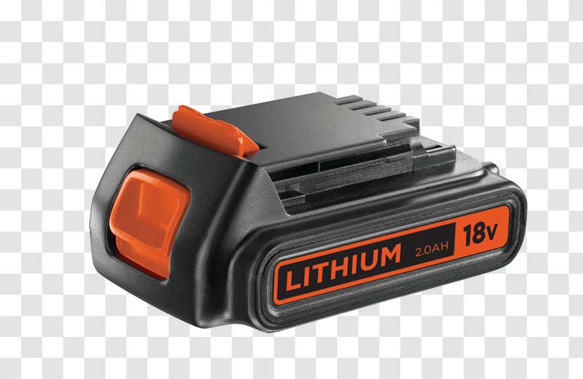 Battery Charger Lithium-ion Electric Lithium Volt - Automotive - Black And Decker Tools Transparent PNG