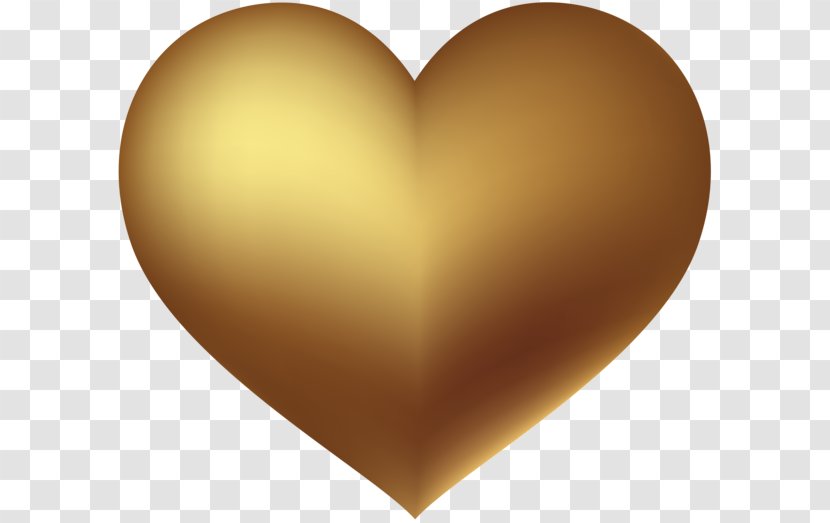 Desktop Wallpaper Heart Clip Art - Museum - Gold Transparent PNG