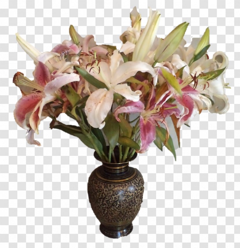 Floral Design Cut Flowers Vase Flower Bouquet - Artificial Transparent PNG