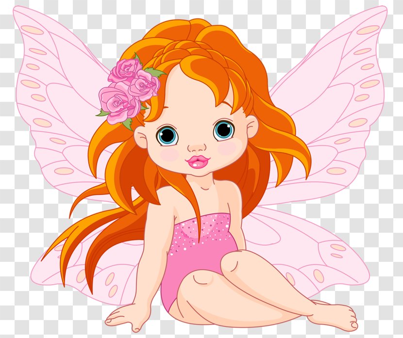 Cartoon Angel Royalty-free Illustration - Heart - Butterfly Elf Transparent PNG