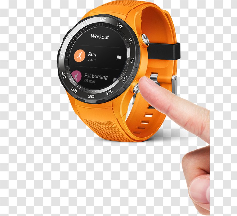 Smartwatch Huawei Watch 2 Wear OS Transparent PNG