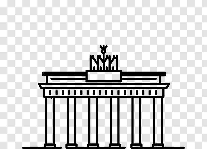 Spain Logo HTML5 Video Font - Recreation - Brandenburg Gate Transparent PNG