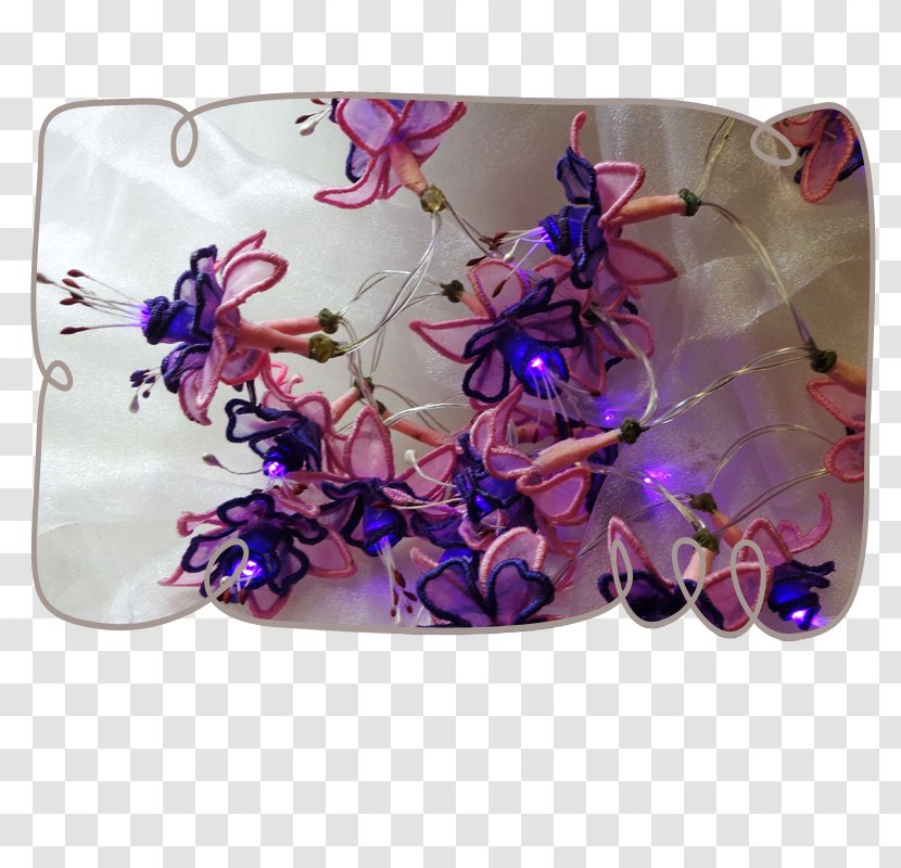 Lilac Lavender Violet Purple Pollinator - Fairy Lights Transparent PNG