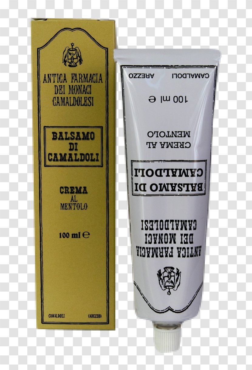 Antica Farmacia Di Camaldoli Cream Pharmacy Dei Monaci Camaldolesi Menthol - Rheumatism - Crema] Transparent PNG