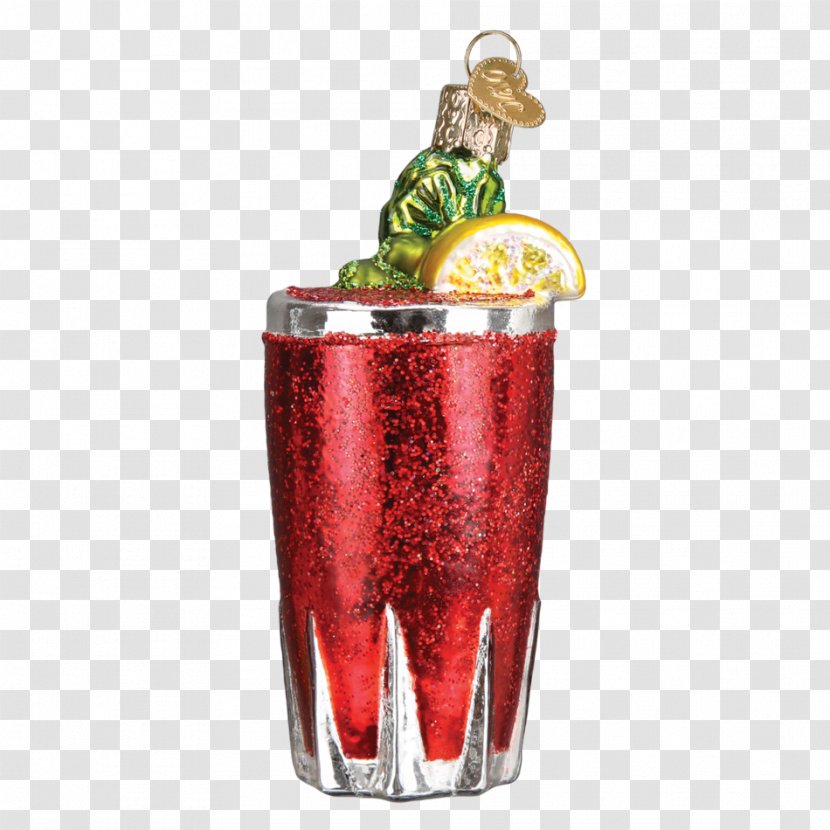 Cocktail Garnish Bloody Mary Sea Breeze Pickford Christmas Ornament - Tree - Hand Painted Gift Box Transparent PNG