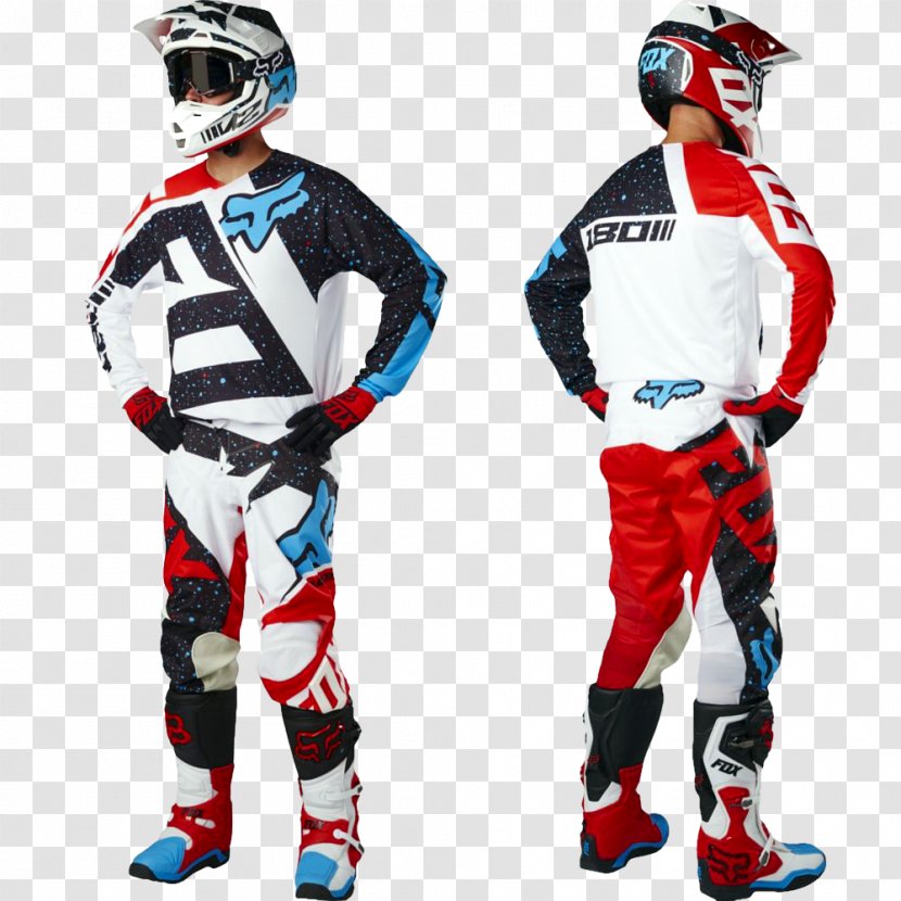 Motorcycle Helmets Fox Racing Clothing Motocross Jersey - Visor Transparent PNG