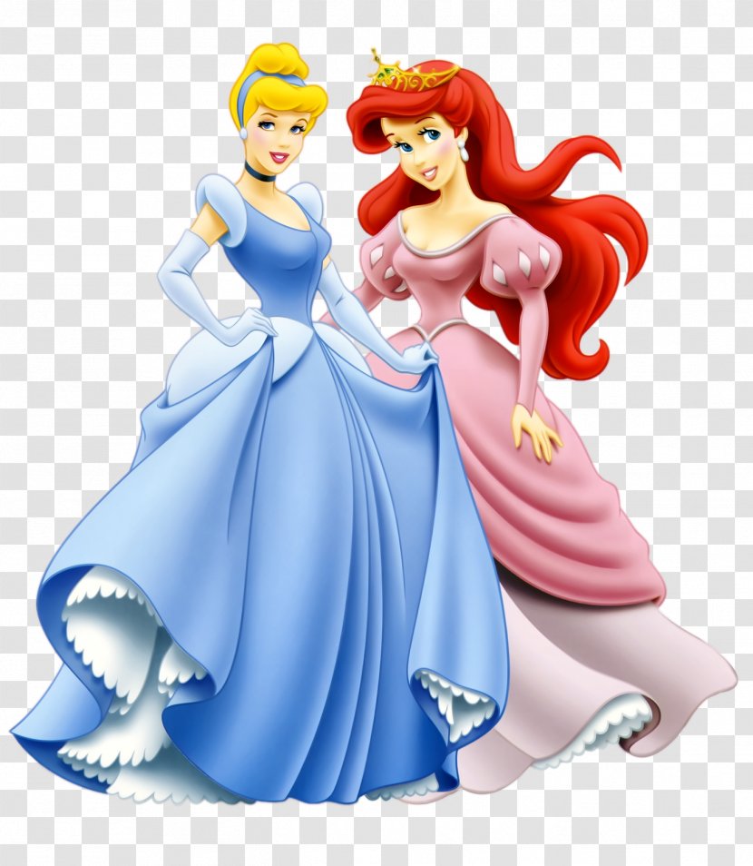 Cinderella Ariel Rapunzel Princess Jasmine Aurora - Free Clipart Transparent PNG