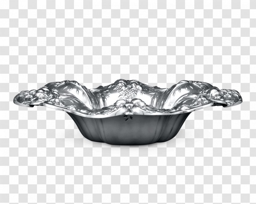 Silver Bowl - Tableware Transparent PNG