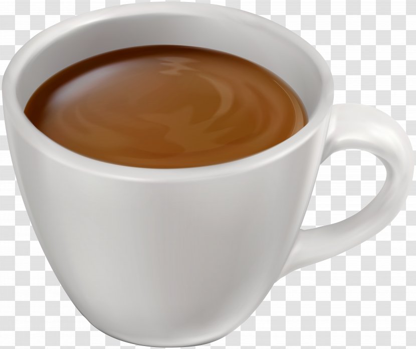 Latte Coffee Doppio Caffè Americano Ristretto - Cup Clip Art Image Transparent PNG