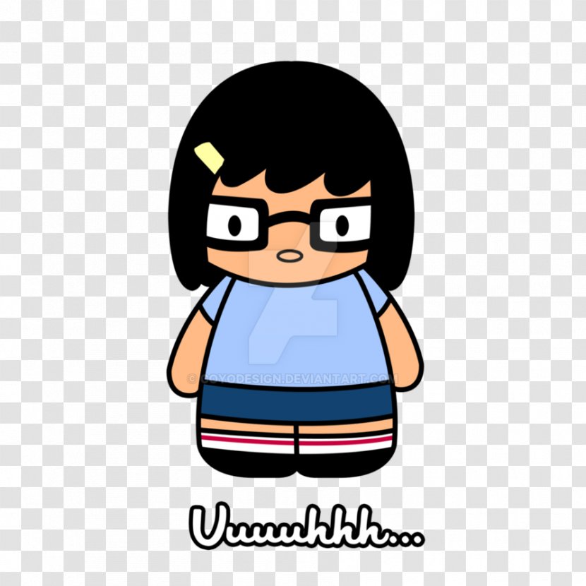 Tina Belcher Louise Bob T-shirt Drawing - Cartoon Transparent PNG