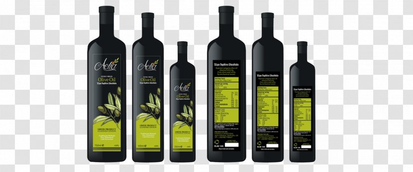 Olive Oil Wine Bottle Transparent PNG