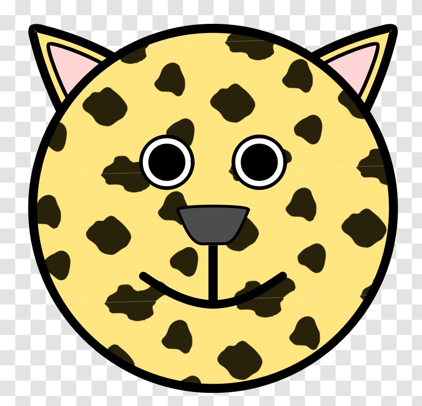 Leopard Cheetah Jaguar Clip Art - Cartoon Pictures Transparent PNG