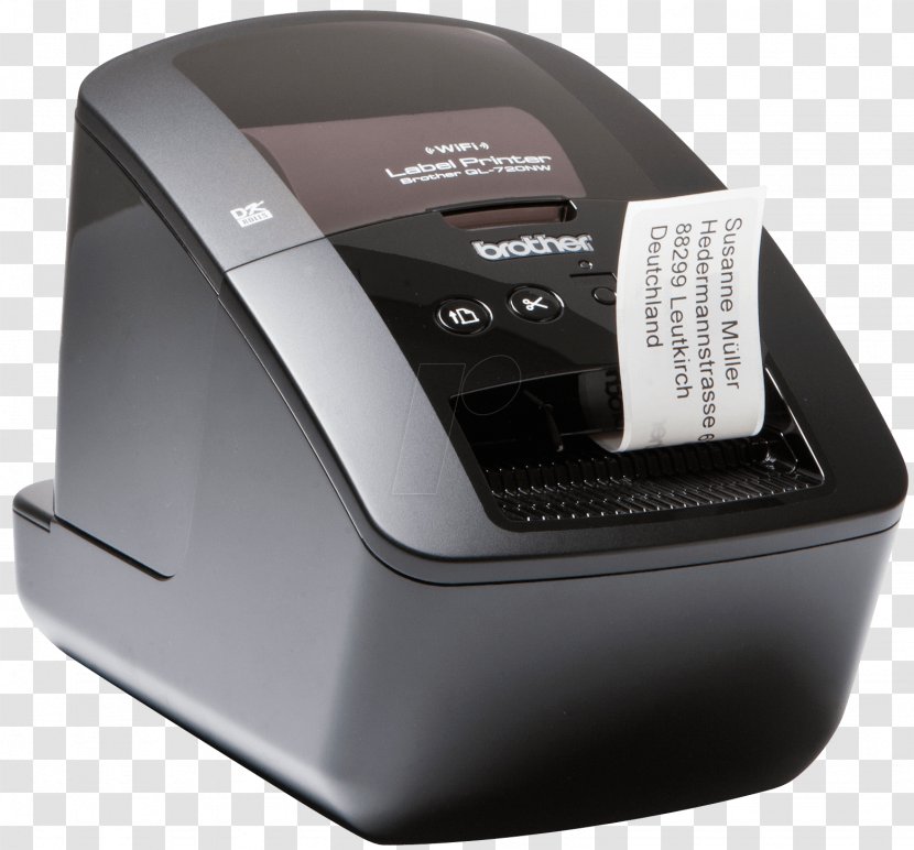 Label Printer Brother Industries Laptop - Barcode Transparent PNG