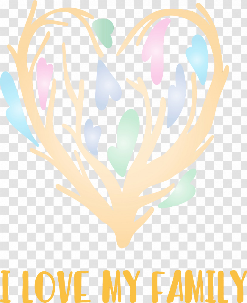 Text Line Font Heart Love Transparent PNG