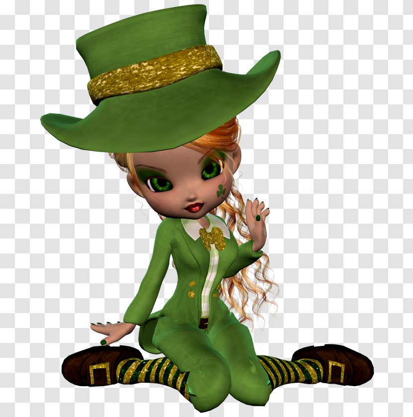 Saint Patrick's Day 17 March Animation - Leprechaun Transparent PNG