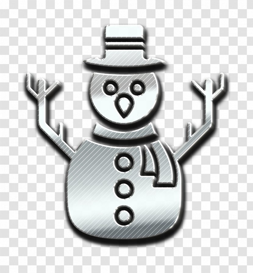 Christmas Icon - Xmas - Smile Snowman Transparent PNG