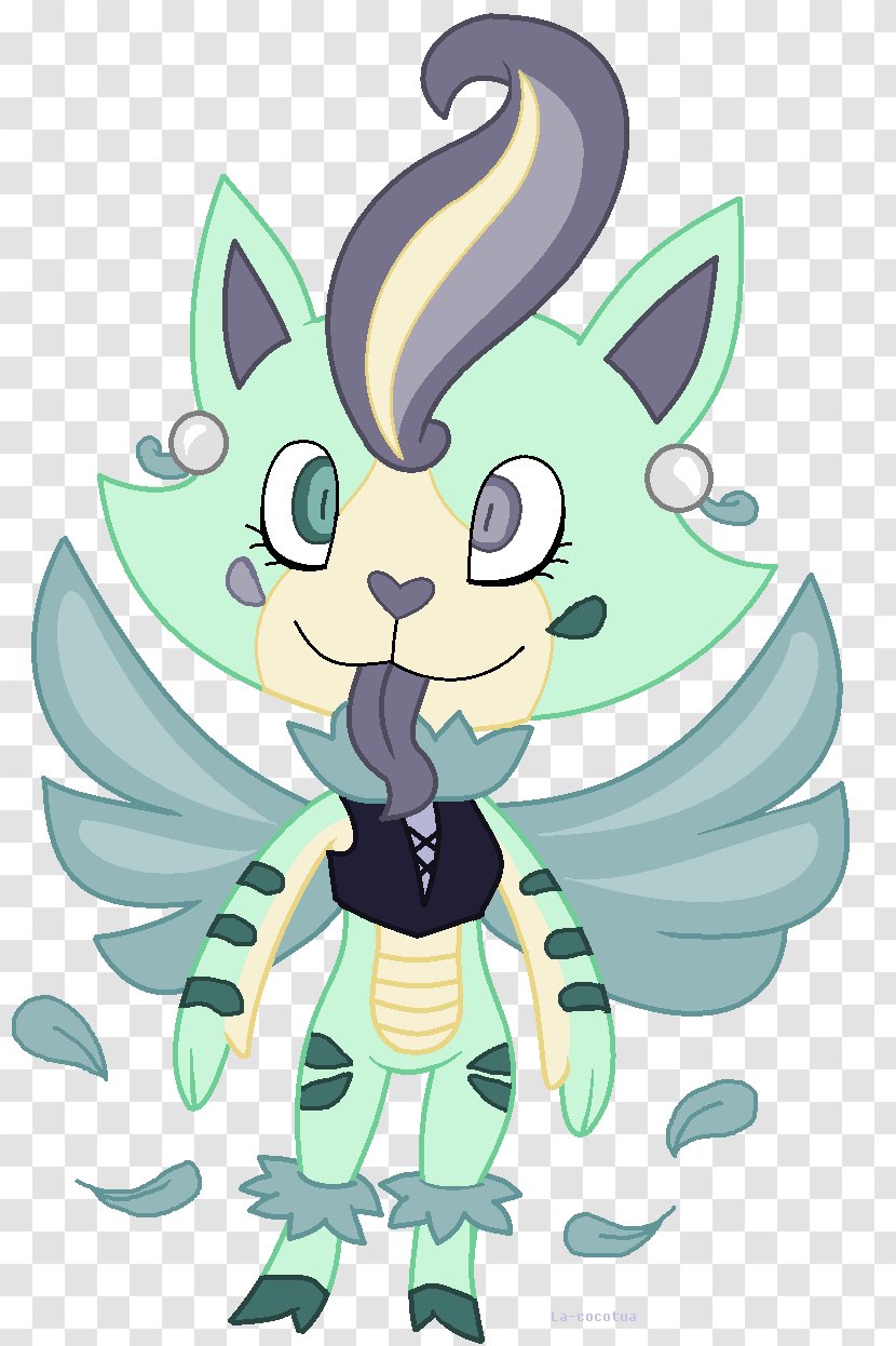 Cat Insect Fairy Clip Art - Mammal Transparent PNG