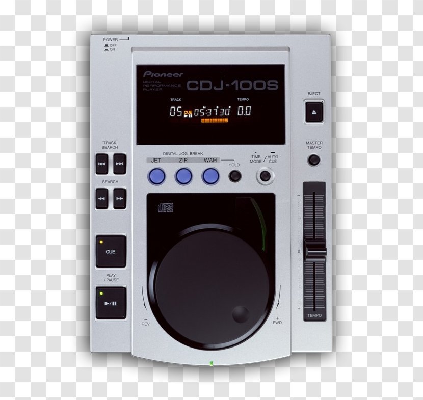 CDJ-1000 Disc Jockey Compact Pioneer DJ - Multimedia - Cdj Transparent PNG
