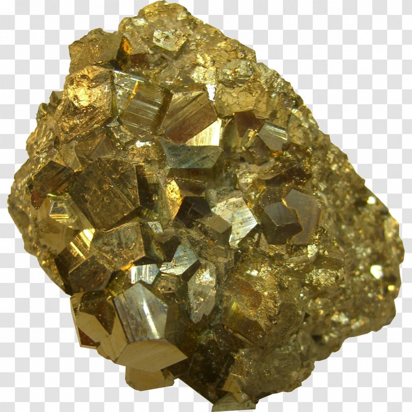 Crystal Mineralogy Gold Quartz - Pyrite Transparent PNG