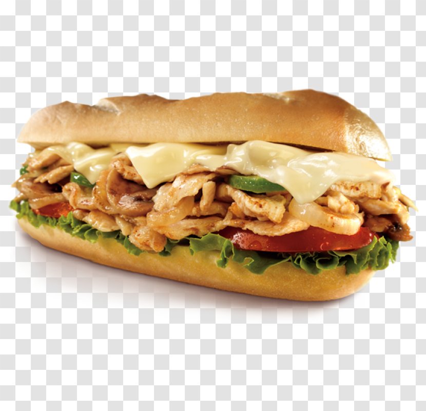 Submarine Sandwich Cheesesteak Chicken Barbecue Gyro - Fried Food - Cheese Transparent PNG