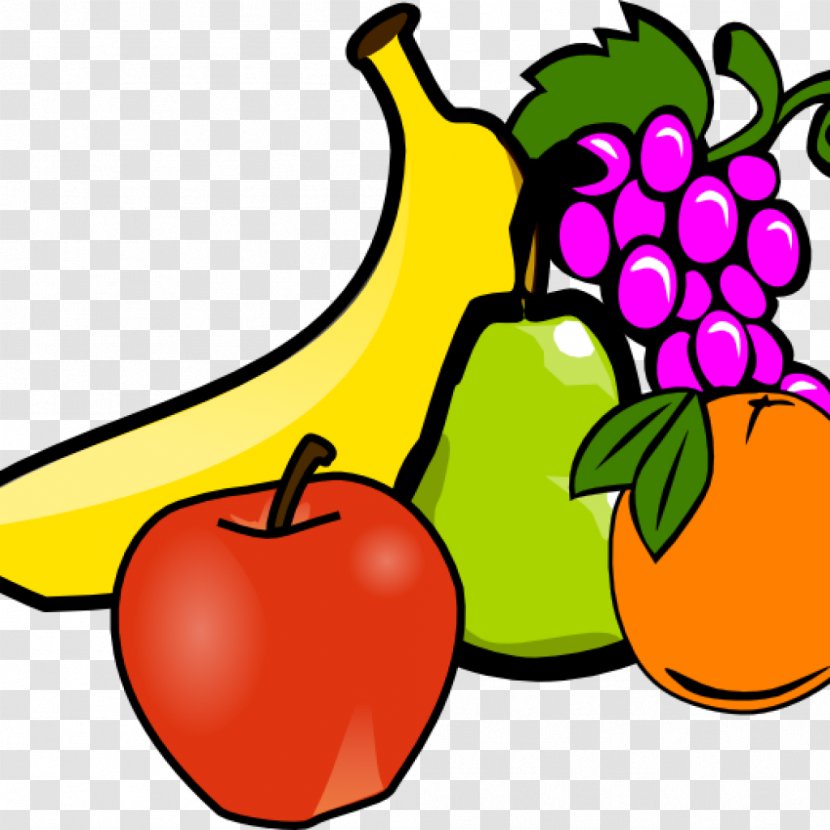 Clip Art Vegetable Fruit Produce - Local Food - Dates Cartoon Fruits Transparent PNG