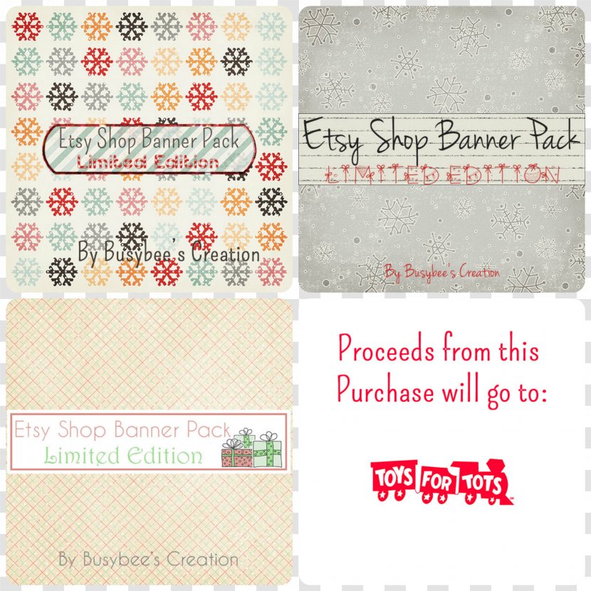 Paper Toys For Tots Brand Font - Text - Etsy Transparent PNG