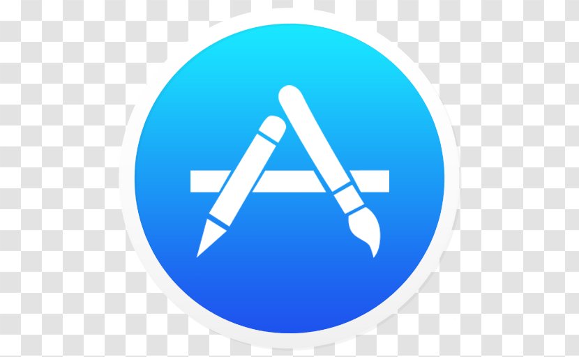 App Store IPhone Apple Logo - Blue - Iphone Transparent PNG