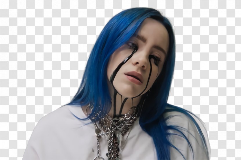 Billie Eilish Background - Eyebrow - Smile Lace Wig Transparent PNG