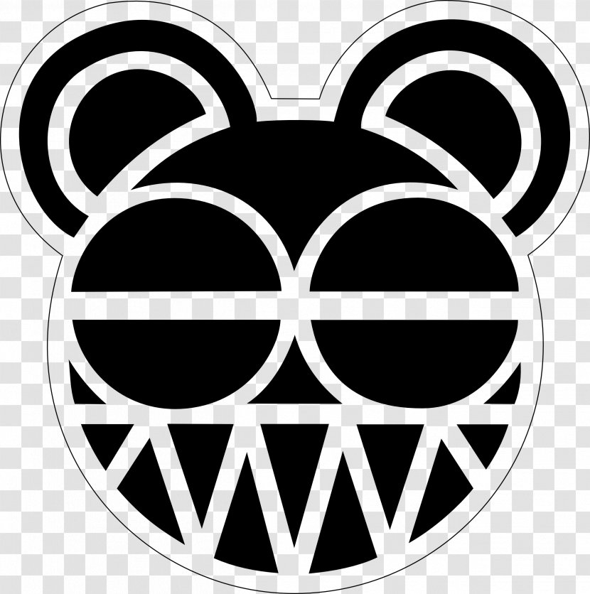 Radiohead Modified Bear And Logo T-shirt Music - The Best Of - One Vector Transparent PNG