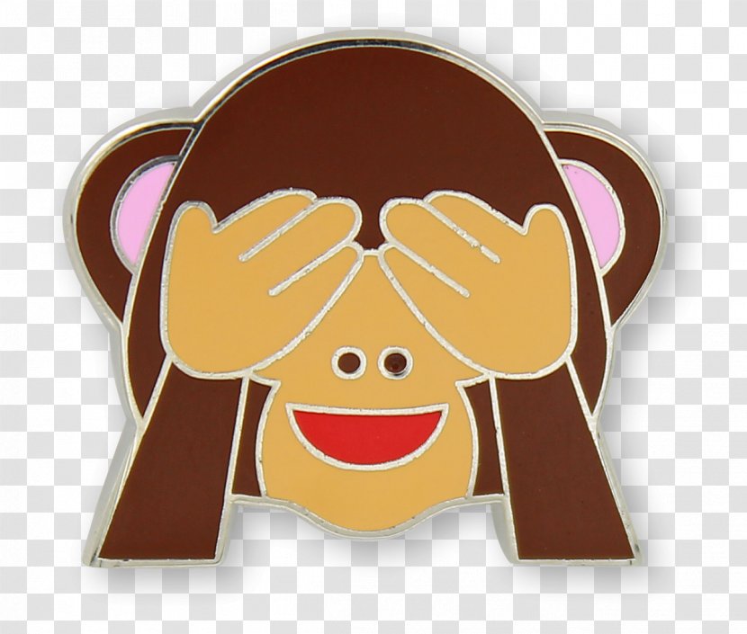 Smile Emoji - Cartoon - Ear Sticker Transparent PNG