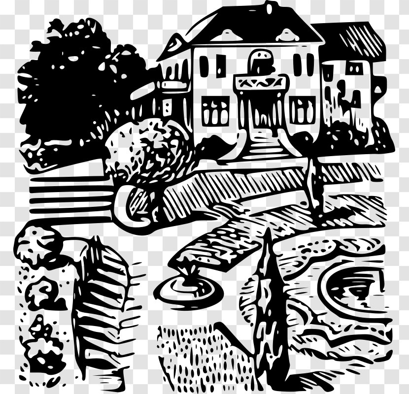 Manor House Mansion Clip Art - Mammal Transparent PNG