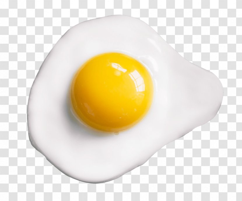 Fried Egg Yolk Bacon Cooking - White Transparent PNG