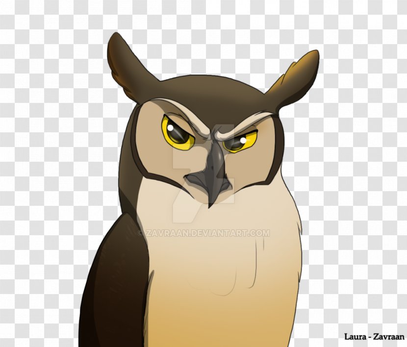 Great Horned Owl Lesser Sooty Greater Beak - Animated Film Transparent PNG