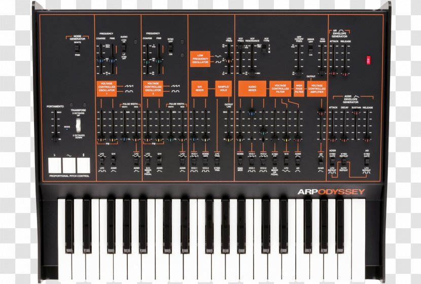 ARP Odyssey Axxe Instruments Sound Synthesizers Analog Synthesizer - Analogue Electronics Transparent PNG
