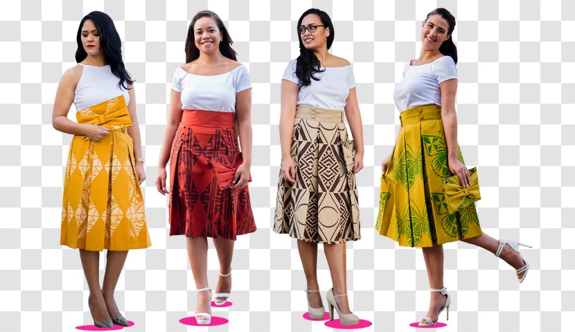 Tonga Dress Skirt Waist Clothing - Boutique - Hand Painted Dresses Transparent PNG