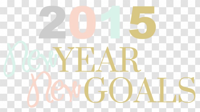 Logo Font Brand Product Line - Year 2015 Goals Transparent PNG